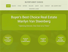 Tablet Screenshot of buyersbestchoice.com